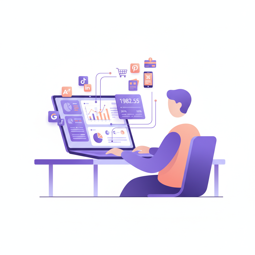 Paneles de analítica y campañas multicanal conectadas a un eCommerce